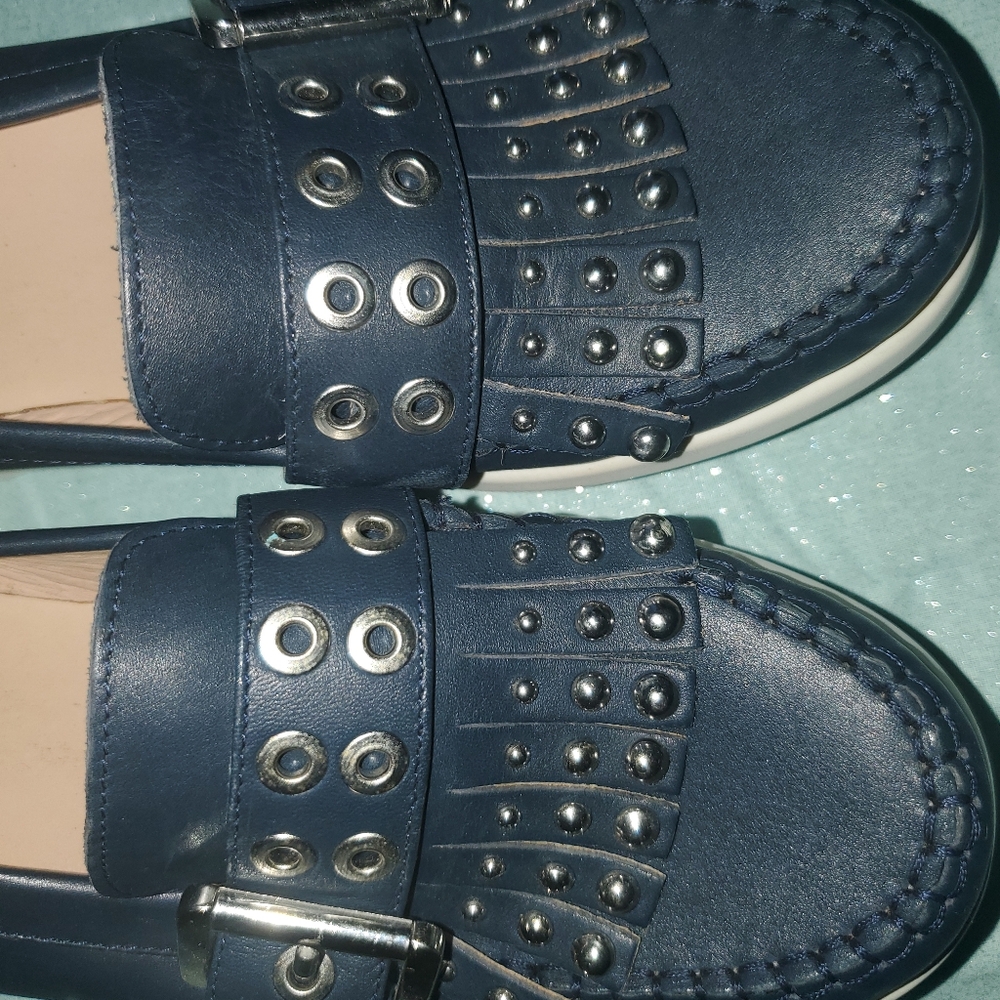 Geox studded loafers